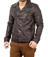 John Ferris Men Jacket In Leather